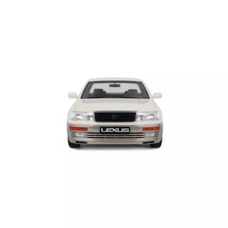 Lexus LS 400 Diamond White Pearl 051 1992 OttO mobile 1:18 Resinemodell (Türen, Motorhaube... nicht zu öffnen!)